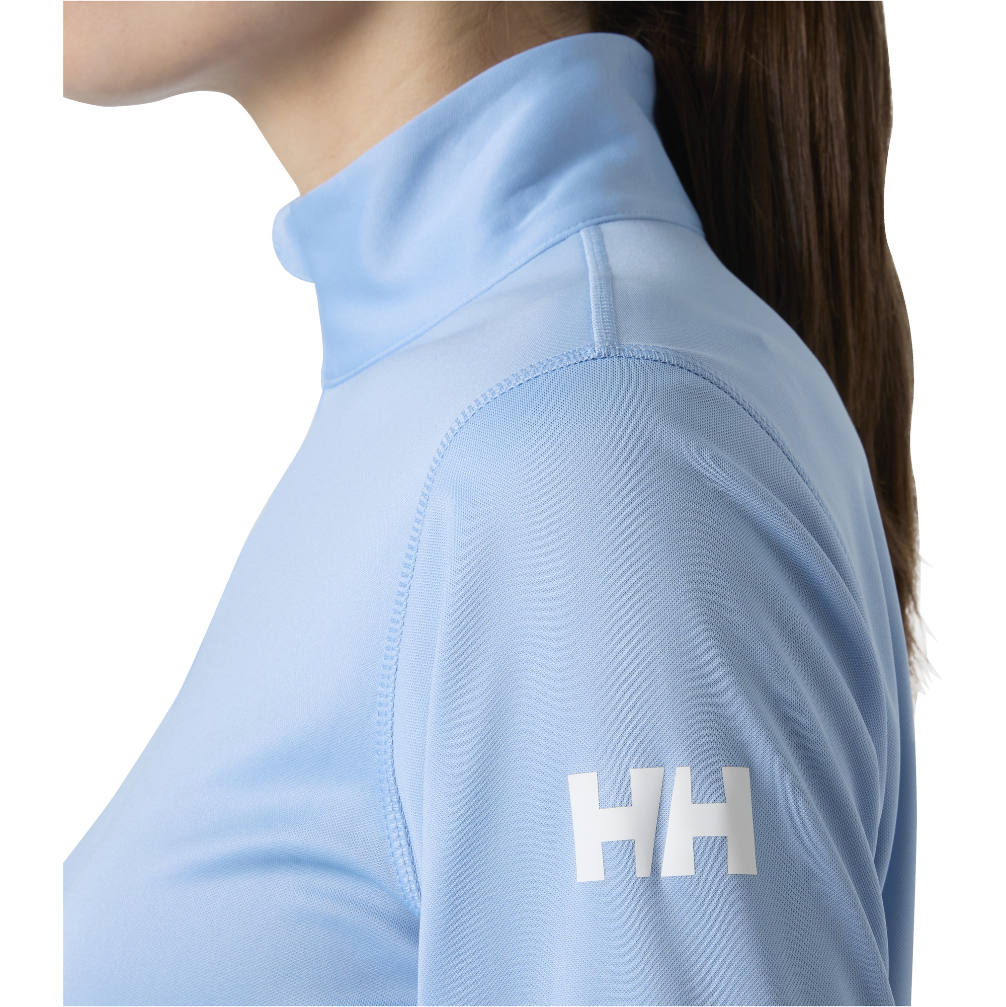 2026 Helly Hansen Womens Tech 1/2 Zip 49562 - Bright Blue
